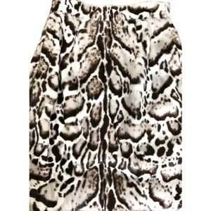 Christopher Kane women Jaguar leather skirt🤩🤩🤩🤩🤩